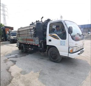 sewa pompa beton moly