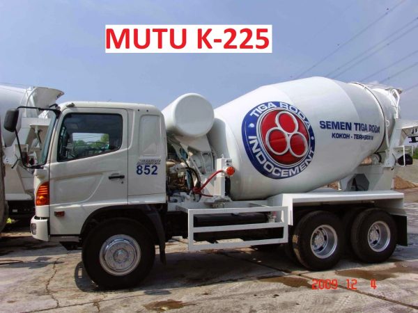 Beton Cor Readymix Tigaroda Mutu K-225 Murah