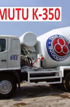 Beton Cor Readymix Tigaroda Mutu K-300