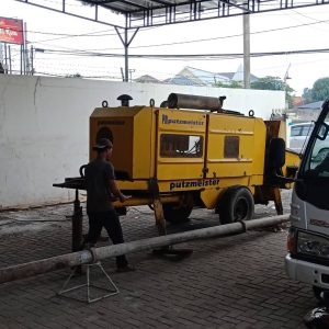 pompa beton kodok