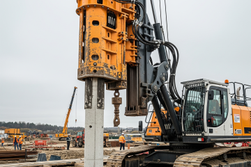 Sewa & Rental Alat Berat Piling Drilling Rig (Rotary Drilling Rig)
