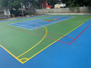 asa Pembuatan Lapangan Olahraga Profesional di Jakarta, Bogor, Depok, Tangerang, Bekasi (Jabodetabek) & seluruh Jawa Barat. Artha Konstruksi bangun lapangan Futsal, Basket, Bulutangkis, Tenis, Voli, Mini Soccer berkualitas. Hubungi Anwar: 0813-1711-6767.