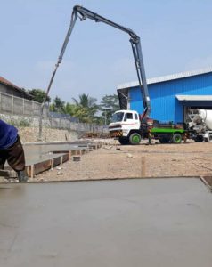 rental sewa pompa beton canjur