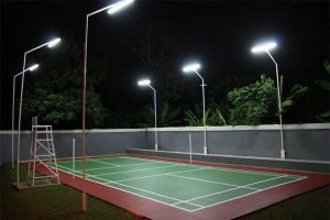 Pembuatan Lapangan Bulutangkis 