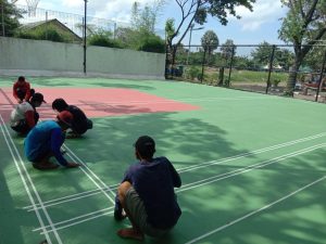 Dapatkan jasa renovasi cat lapangan profesional dari Artha Konstruksi. Kami ahli dalam pengecatan dan perbaikan lapangan, memastikan kualitas terbaik. Hubungi kami sekarang!