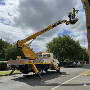 Sewa Truck Mounted Aerial Work Platform (AWP) cepat dan efisien. Kami menyediakan berbagai jenis AWP untuk proyek Anda dengan harga terjangkau dan layanan profesional.
