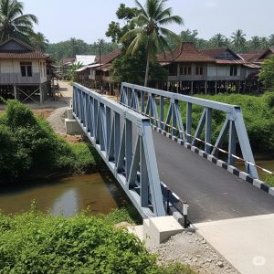 Cari harga jasa pembuatan jembatan terpercaya? Artha Konstruksi ahli bangun jembatan baja, beton, & gantung dengan kualitas dan harga kompetitif. Hubungi Anwar: 0813-1711-6767.